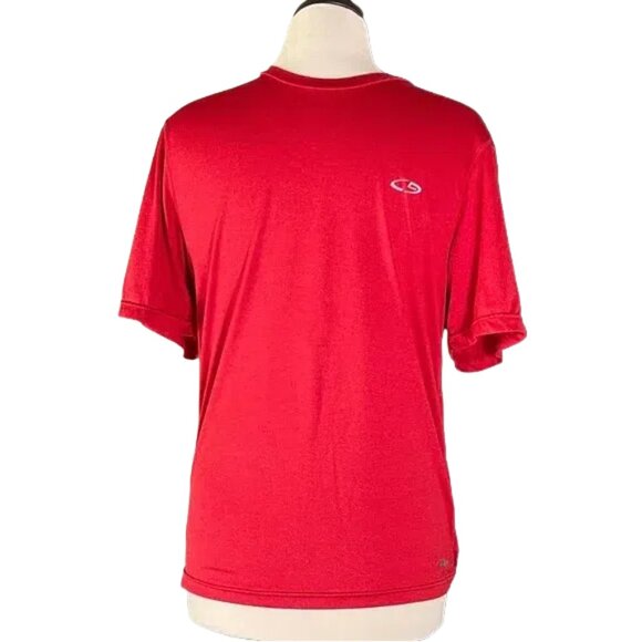 Champion Men's Bright Red Short Sleeve Tee - Picture 1 of 3